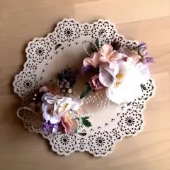 ＊ハンドメイド コサージュセット＊親子コサージュ♪