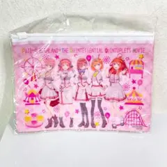 映画 五等分の花嫁 富士急ハイランド PVCフラットポーチ