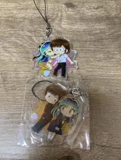 うる星やつら ガチャガチャ　きらりんアクリルストラップ ラム　あたる