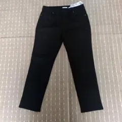 ブラックデニム スキニーパンツ Lサイズ新品未使用