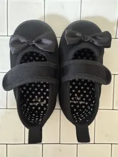 【美品】フォーマルシューズ　13cm 黒　女の子