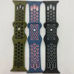 3本セット❣️コンパチブル Apple Watch バンド 38mm