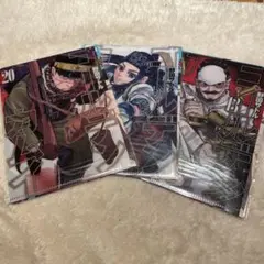 ゴールデンカムイ展　クリアファイルコレクション第二弾　杉元・アシㇼパ・鶴見