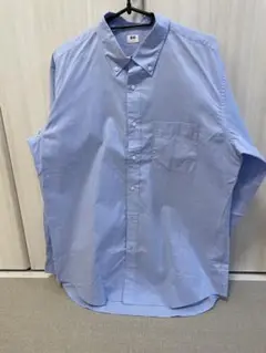 ユニクロ　ブロードシャツ Lサイズ