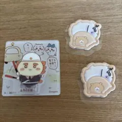 ちいかわ　シーサー　フレークシール　アクリルクリップ