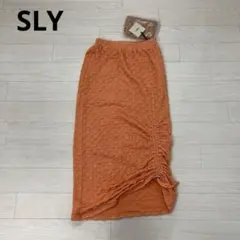 SLY スカート ペチコート付き オレンジ F