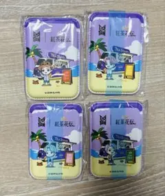 紅茶花伝 TinyTAN タイニータン マグネットカードケース 7種類 コンプ 紅茶花伝 TinyTAN タイニータン マグネットカードケース 7種類