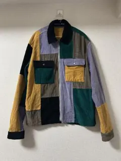 [希少] vintage コーデュロイジャケット パッチワーク　90s
