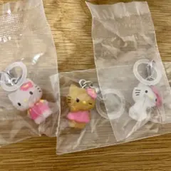 新品　ハローキティ めじるしアクセサリー お花 日焼け　チャーミーキティ