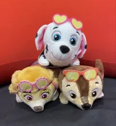 パウパトロール マスコット タグ付き 3点セット 【新品未使用】【匿名発送可能】