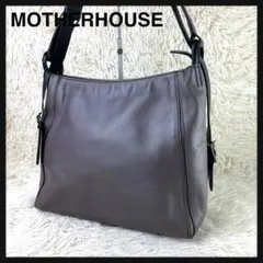人気✨ マザーハウス ヨゾラ 2way ショルダーリュック グレー レザー