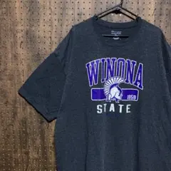 Champion チャンピオン　カレッジロゴ　プリント　Tシャツ　dot017