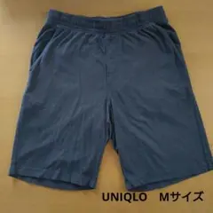 UNIQLO　カットソーイージーショートパンツ　チャコールグレー　Mサイズのサムネイル