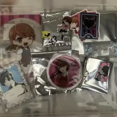 劇場くじ ペルソナ3 P3 D-2賞 缶バッジセット 岳羽ゆかり 伊織順平