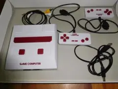 ファミコン互換機とファミコンソフト６本セット（箱なし）　送料込み