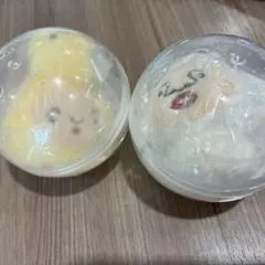 こびとづかん ぬいぐるみ3 ガチャガチャ　ヒヨッコマネッコ　カクレケダマ