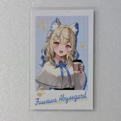 ホロライブ フワワ チェキ風カード