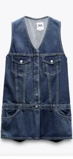 ZARA  新品未使用　TRF デニム ジャンプスーツ（L）