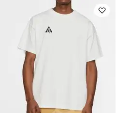 【アメリカ限定美品】NIKE ACG ロゴTシャツ　ホワイト　ナイキ