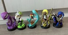 スプラトゥーン　アミーボ　amiibo 5点　まとめ売り