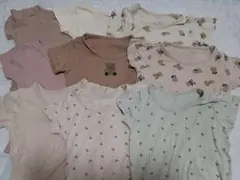 西松屋 半袖シャツ 肌着 綿 9枚セット 90cm