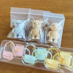 シルバニア 赤ちゃん シカ コアラ ラブラドール 通園バッグ おともだちいっぱい