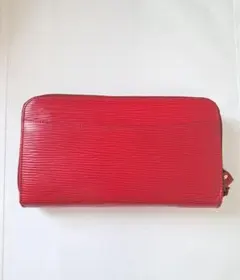 Genuine Leather ジェニュインレザー 本革 ダブルジッパー 長財布