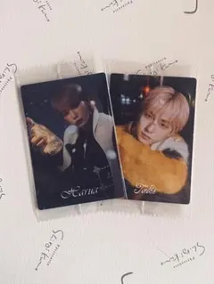 &TEAM ウエハースカード　harua 雪明かり　taki 五月雨　2枚セット