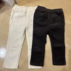 petit main パンツ 80 90 2色セット