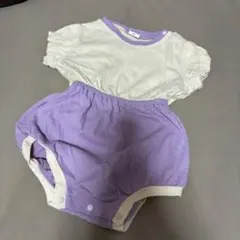 ロンパース　半袖　80