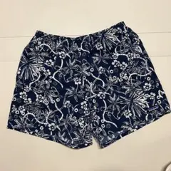 美品　パタゴニア　バギーズショーツ　M 総柄ストーンブルー　STY57022