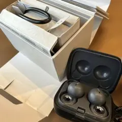 SONY Linkbuds ワイヤレスイヤホン シリコンカバー付き ブラック