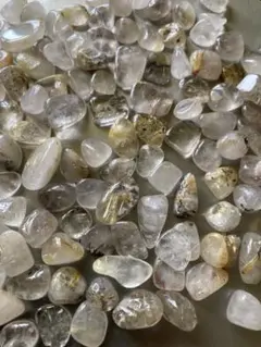 値下げ❤️未使用　天然石　ルチルクォーツ　小粒　114g