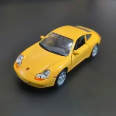 プルバックミニカー ポルシェ 911 カレラ 996型 イエローver.