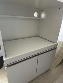 ニトリ レンジ台 フォルムN RE9060WH ホワイト キッチン収納 - メルカリ