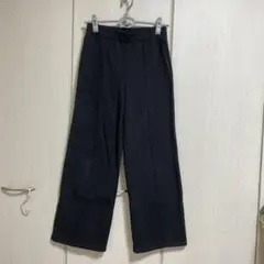 ⭐️限定セール中⭐️タックワイドパンツ しまむら