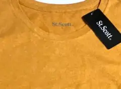 New St.Scott 1枚　半袖Tシャツ Lサイズ マスタード