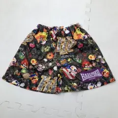 BJ00316 harapeko paint ショートパンツ ブラック 95cm