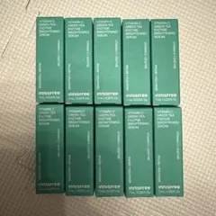 イニスフリービタミンC グリーンティー 美容液 7mL 10本セット
