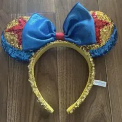 トイストーリー　カチューシャ　スパンコール　ミニー　ミニーマウス　ディズニーシー