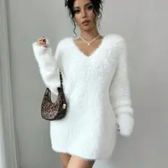 Shein ホワイトニット