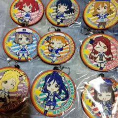 ラブライブサンシャイン　ラバーコースター&キーホルダー　コンプリートセット