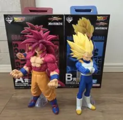 ドラゴンボール 一番くじ A賞 B賞　超サイヤ人4 孫悟空 超サイヤ人3ベジータ