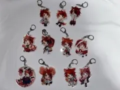 アクリルキーホルダー12個セット