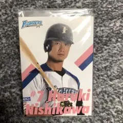 北海道日本ハムファイターズ　西川遥輝　メモ帳