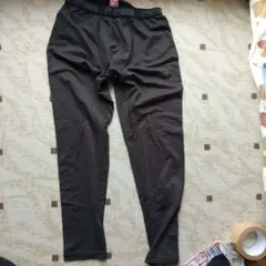 BVD ブラック ロングレギンス Lサイズ