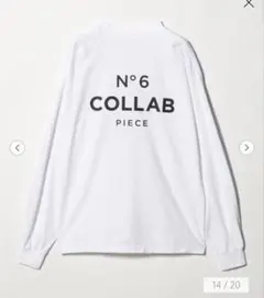 ＜byeA. × 6＞NO.6 COLLAB ロングスリーブTシャツのサムネイル