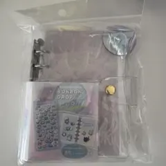 シール帳　ボンボンドロップシール　クーリア　ラメ