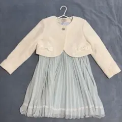 フォーマルワンピース2点セット　anyFAM 120 入学式　女の子