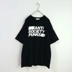 3892【asp】Tシャツ　ツアー　ブラック　ＸＬ　ビッグロゴ